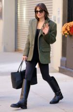 LEA MICHELE Out and About in New York 10/29/2022