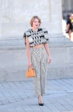 LEA SEYDOUX at Louis Vuitton SS23 Fashion Show in Paris 10/04/2022