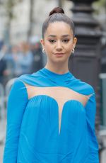 LENA MAHFOUF Arrives at Stella McCartney Show at Paris Fashion Week 10/03/2022