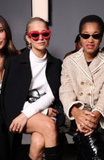 LENA MAHFOUF at Giambattista Valli Show at Paris Fashion Week 09/30/2022
