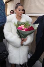 LENA MAHFOUF Leaves Lanvin Spring Show at Paris Fashion Week 10/03/2022