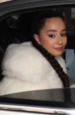 LENA MAHFOUF Leaves Lanvin Spring Show at Paris Fashion Week 10/03/2022