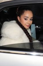 LENA MAHFOUF Leaves Lanvin Spring Show at Paris Fashion Week 10/03/2022