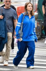 LENI KLUM Out and About in New York 10/26/2022