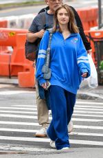 LENI KLUM Out and About in New York 10/26/2022