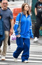 LENI KLUM Out and About in New York 10/26/2022