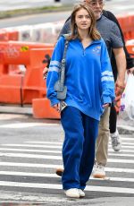 LENI KLUM Out and About in New York 10/26/2022