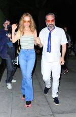 LESLIE MANN and Judd Apatow Arrives at Casamigos Halloween Party in Beverly Hills 10/28/2022