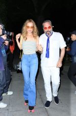 LESLIE MANN and Judd Apatow Arrives at Casamigos Halloween Party in Beverly Hills 10/28/2022