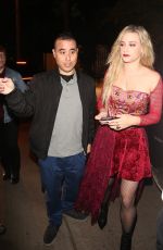 LILI REINHART Leaves Halloween Party in Los Angeles 10/29/2022