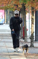 LILI REINHART Out with Her Dog Milo in Vancouver 10/16/2022