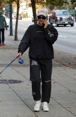 LILI REINHART Out with Her Dog Milo in Vancouver 10/16/2022