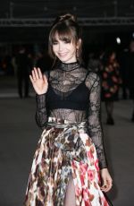 LILY COLLINS at 2nd Annual Academy Museum Gala Afterparty in West Hollywood 10/15/2022