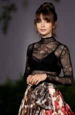 LILY COLLINS at 2nd Annual Academy Museum Gala Afterparty in West Hollywood 10/15/2022