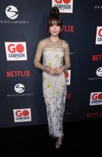 LILY COLLINS at Go Campaign 15th Annual Go Gala in Los Angeles 10/08/2022
