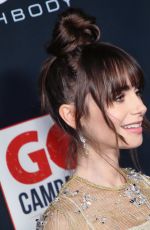 LILY COLLINS at Go Campaign 15th Annual Go Gala in Los Angeles 10/08/2022