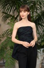 LILY COLLINS at Ralph Lauren SS23 Runway Show in San Marino, California 10/13/2022