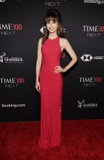 LILY COLLINS at Time 100 Next Gala in New York 10/25/2022