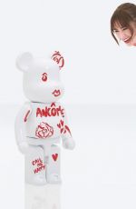 LILY COLLINS for Lancome x Bearbrick, October 2022