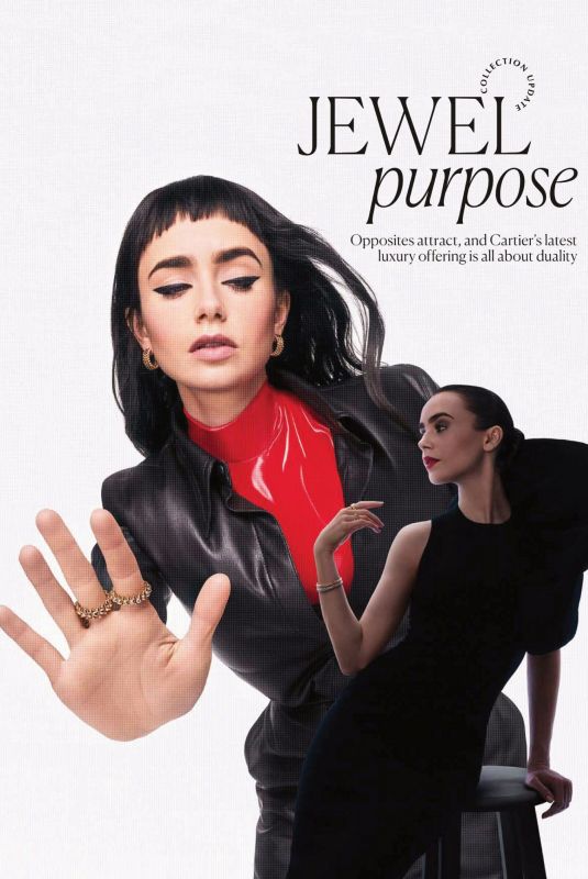 LILY COLLINS in Marie Claire Magazine, Australia November 2022