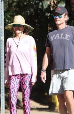 LISA RINNA and Harry Hamlin Out Hikiniug on Harry