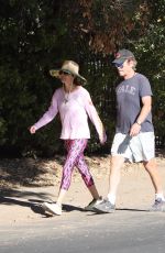 LISA RINNA and Harry Hamlin Out Hikiniug on Harry