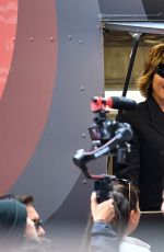 LISA RINNA Promotes Her Lipstick Line in New York 10/16/2022