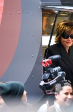 LISA RINNA Promotes Her Lipstick Line in New York 10/16/2022