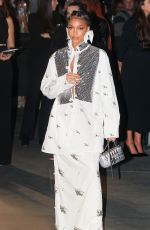 LORI HARVEY Arrives at Clooney Foundation for Justice Inaugural Albie Awards 09/29/2022