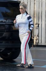 LORI LOUGHLIN at a Gas Dtation to Put Air in the Tire in Los Angeles 10/13/2022