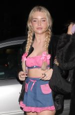 LOTTIE MOSS Arrives at Laylow Halloween Party in London 10/27/2022