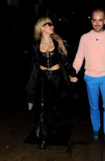 LOTTIE MOSS Arrives at The Windmill Soho in London 09/30/2022