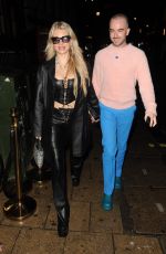LOTTIE MOSS Arrives at The Windmill Soho in London 09/30/2022