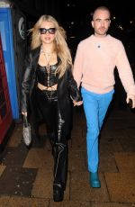 LOTTIE MOSS Arrives at The Windmill Soho in London 09/30/2022