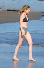 LUCY BOYNTON in Bikini on the Set of The Greatest Hits in San Pedro 10/17/2022