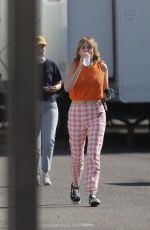 LUCY BOYNTON Out in Los Angeles 10/03/2022