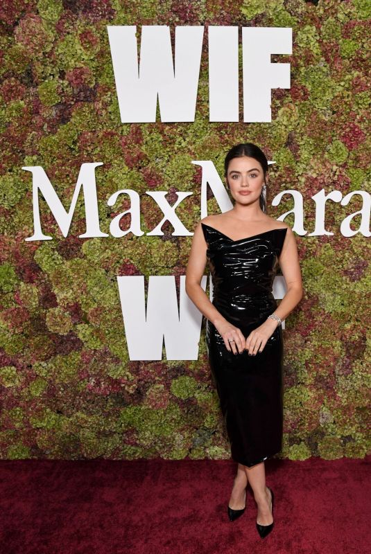 LUCY HALE at Max Mara WIF Face of Future Cocktail Event in West Hollywood 10/25/2022