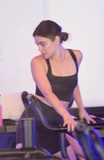 LUCY HALE at Morning Workout Session in Los Angeles 10/29/2022
