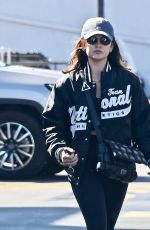 LUCY HALE Heading to a Nail Salon in Studio City 10/23/2022