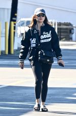 LUCY HALE Heading to a Nail Salon in Studio City 10/23/2022