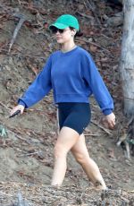 LUCY HALE Out Hiking in Los Angeles 10/27/2022