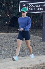 LUCY HALE Out Hiking in Los Angeles 10/27/2022