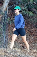 LUCY HALE Out Hiking in Los Angeles 10/27/2022