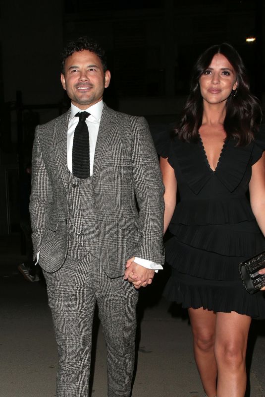 LUCY MECKLENBURGH and Ryan Thomas Arrives at Justgiving Awards in London 10/10/2022