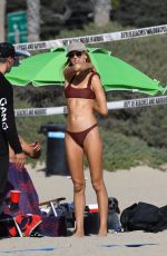 LUDI DELFINO in Bikini at a Beach in Santa Monica 10/01/2022