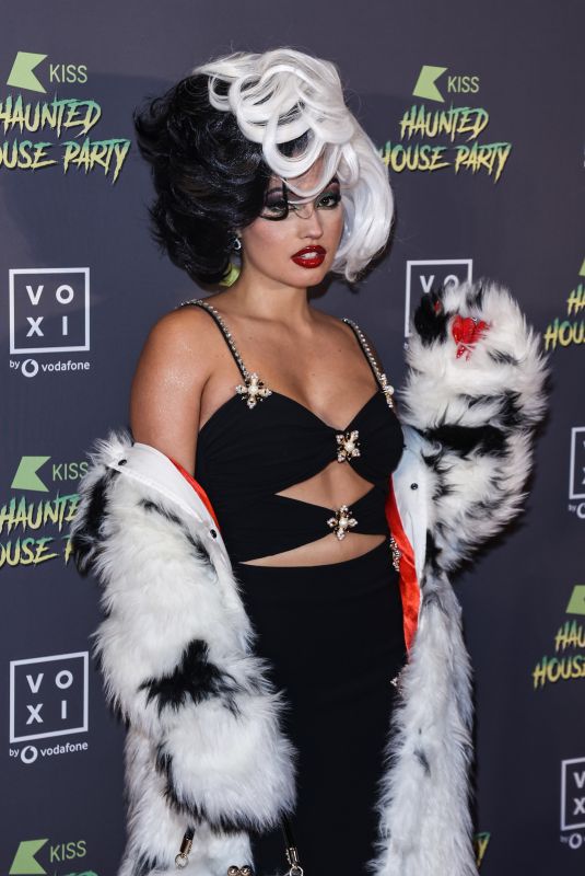 MABEL at VOXI Presents KISS Haunted House Party in London 10/28/2022
