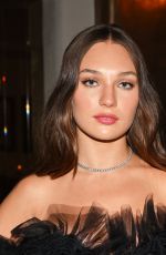 MADDIE ZIEGLER at Giambattista Valli Dinner at Caviar Kaspia in Los Angeles 10/18/2022