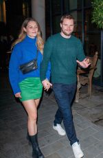 MADELINE MULQUEEN and Jack Reynor Night Out in London 10/18/2022