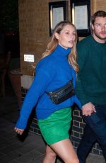 MADELINE MULQUEEN and Jack Reynor Night Out in London 10/18/2022