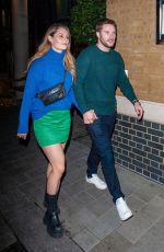 MADELINE MULQUEEN and Jack Reynor Night Out in London 10/18/2022